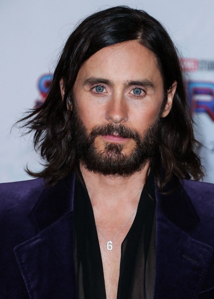 American actor Jared Leto arrives at the Los Angeles Premiere Of Columbia Pictures' 'Spider-Man: No Way Home' held at the Regency Village Theatre on December 13, 2021 in Westwood, Los Angeles, California, United States. (Photo by Xavier Collin/Image Press Agency/NurPhoto) (Photo by Image Press Agency / NurPhoto / NurPhoto via AFP)