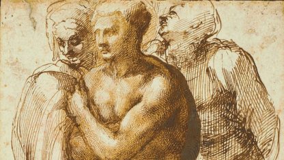 Michelangelo-rajz-A-nude-young-man-after-Masaccio-surrounded-by-two-figures-c-Christies-950.jpg