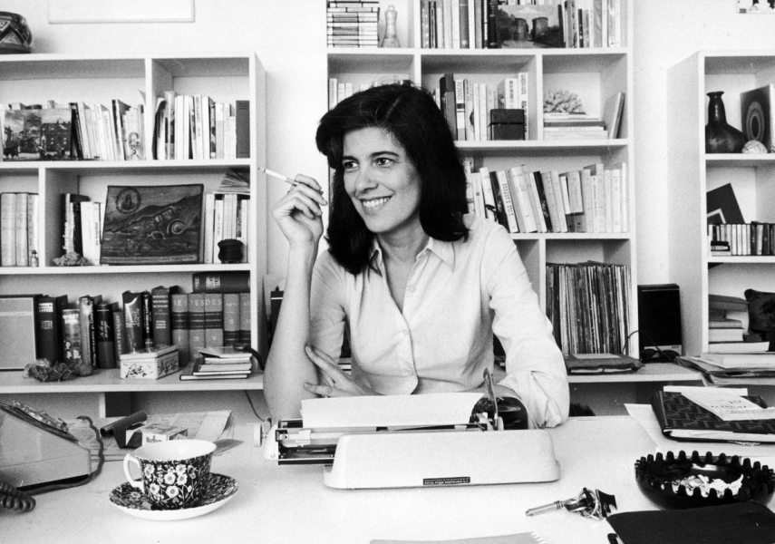 Susan Sontag. Fotó: Jean Régis Roustan / Roger Viollet via AFP