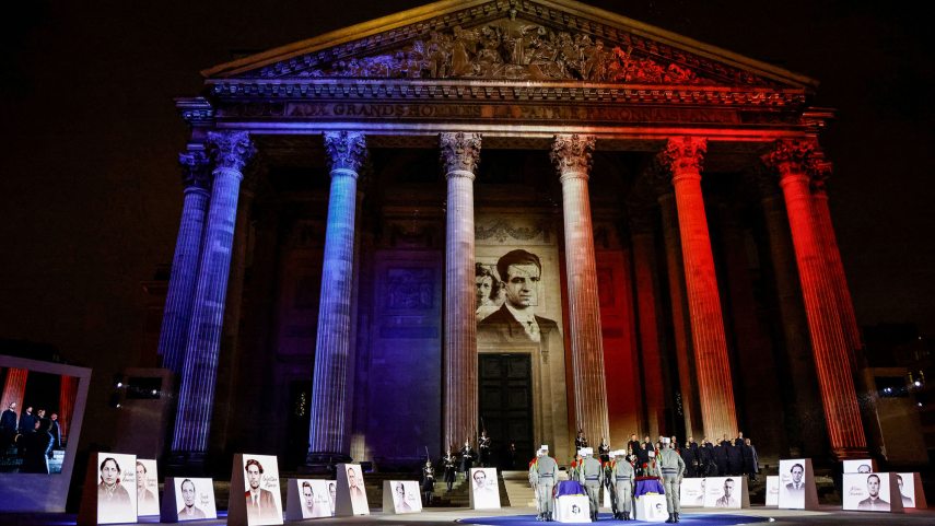 Párizs Panthéon temetés AFP.jpg