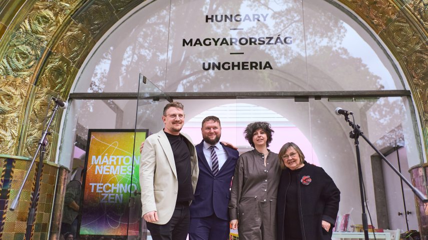 Megnyílt a Velencei Képzőművészeti Biennálé magyar pavilonja
