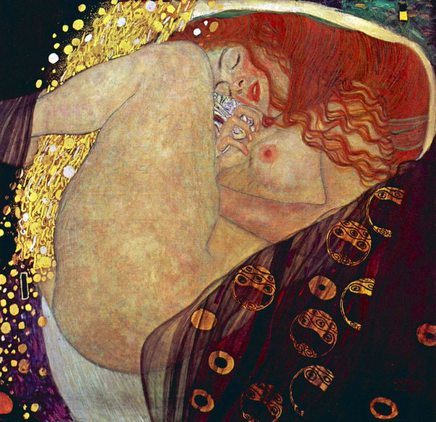 Gustav Klimt: Danae (1907)