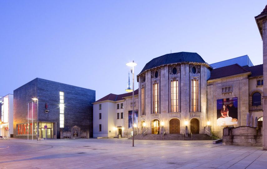 Stadttheater Bremerhaven city theatre, Bremerhaven, Bremen, Germany,Image: 184383927, License: Rights-managed, Restrictions: , Model Release: no, Credit line: Thomas Robbin / imageBROKER / Profimedia