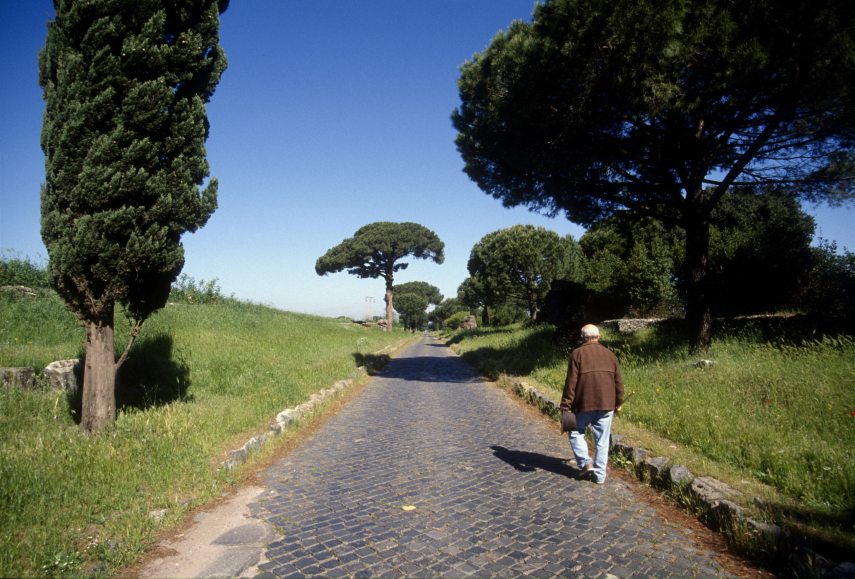 Italy, Lazio, Rome. Via Appia Antica (Photo by Tommaso Di Girolamo / AGF / Photononstop via AFP)