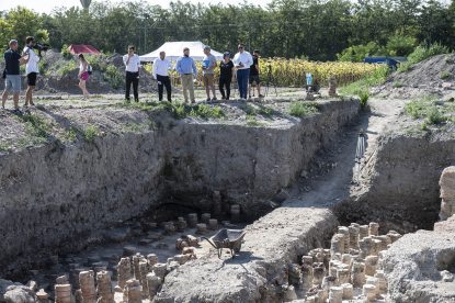 Brigetio katonai fürdőjének feltárása MTI.jpg