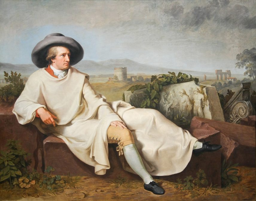 Johann Heinrich Wilhelm Tischbein - Goethe in der roemischen Campagna.jpg