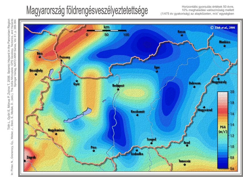 Magyarország földrengés-veszélyeztetettsége