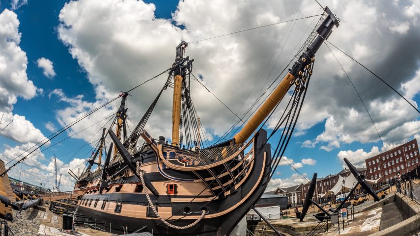 A Victory a Trafalgar téren, Londonban. Fotó: Shutterstock