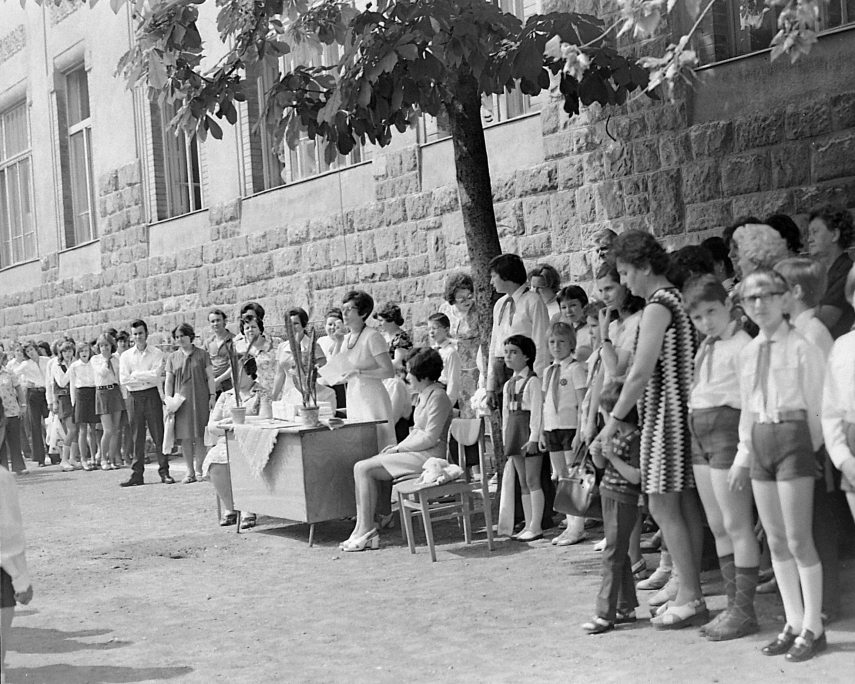 Viola Utcai Általános Iskola, 1972. Fotó: FORTEPAN