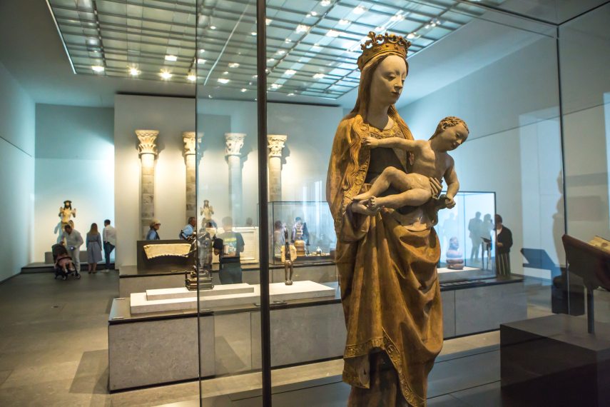 UNITED ARAB EMIRATES. ABU DHABI. SAADIYAT ISLAND. ABU DHABI LOUVRE MUSEUM. VIRGIN AND CHILD
STEPHANE FRANCES / ONLY WORLD / Only France via AFP