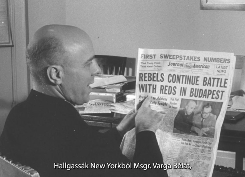 Varga Béla New Yorkban 1956-os archív felvételen