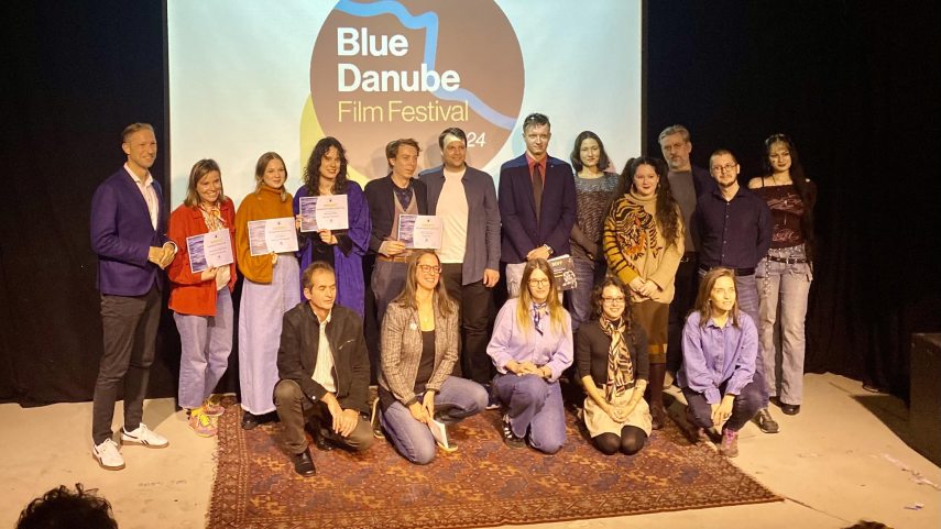 A Blue Danube Filmfesztivál díjazottai. Kép forrása: BDFF