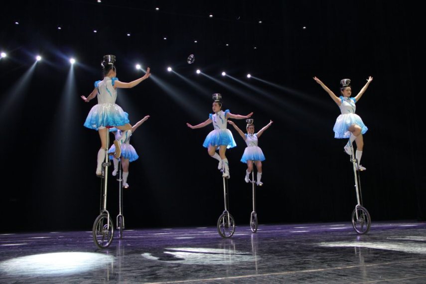 A Jining Acrobatic Troupe