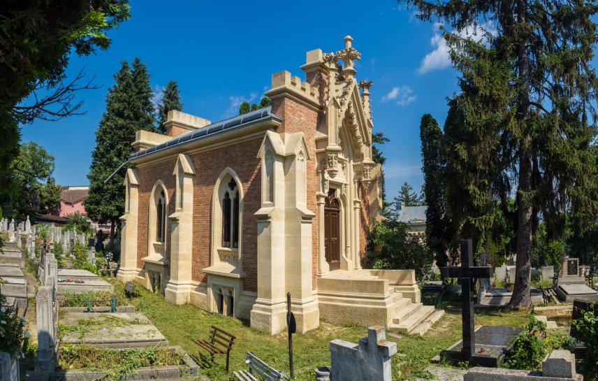 A Mikó-Rhédey kripta a Házsongárdi temetőben. Fotó: Vakarcs Lóránd