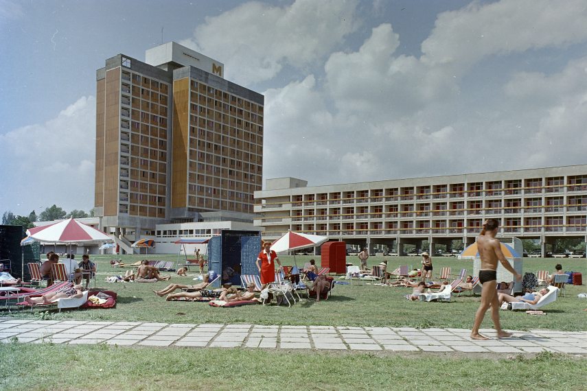 A Hotel Marina 1970-ben. Fotó: FŐFOTÓ / FORTEPAN