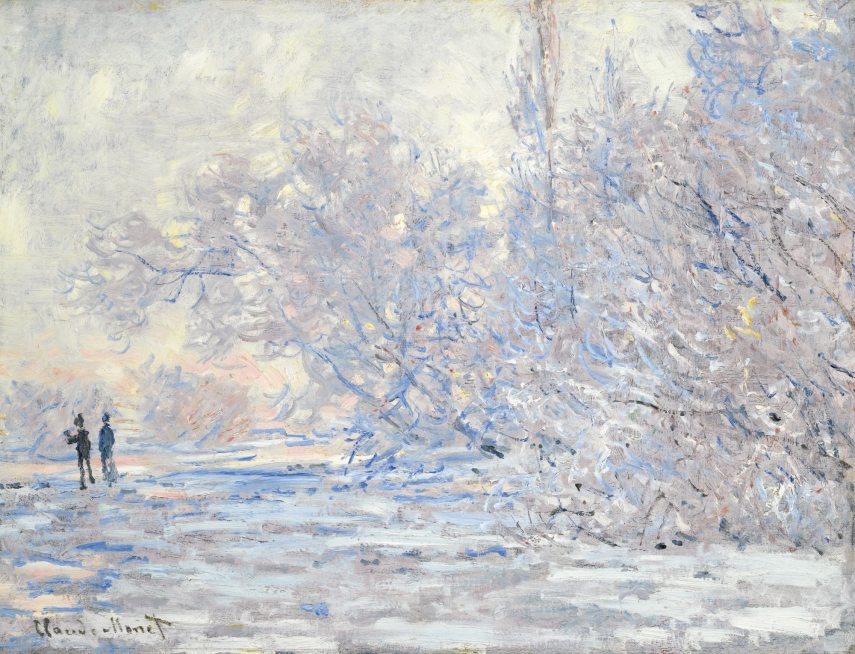 Claude Monet: Fagy Givernyben, 1885, Museum Barberini