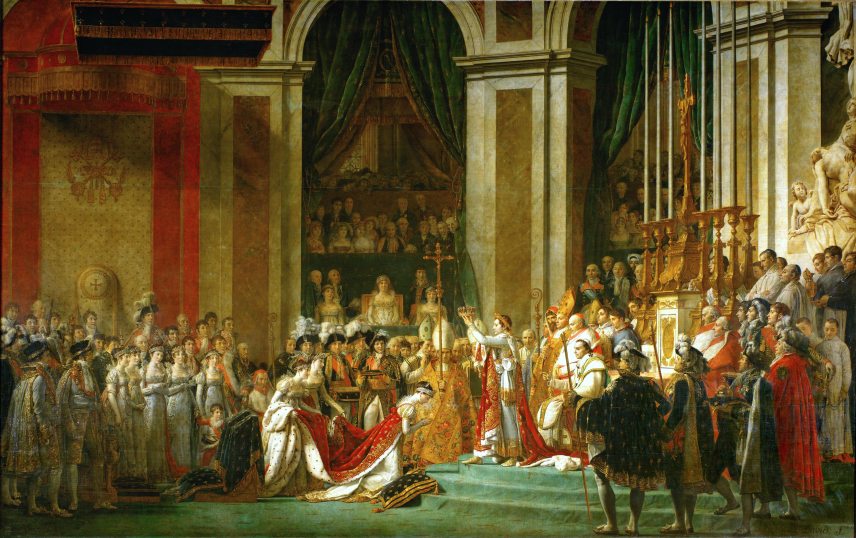 Jacques-Louis David: Napóleon koronázása (1805-07)