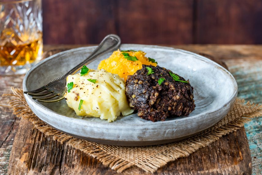 A haggis. Fotó: Shutterstock