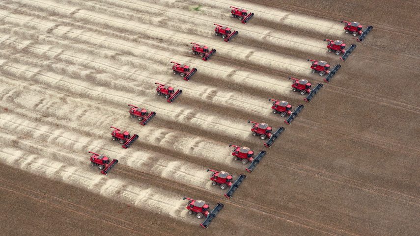 Szója betakarítás Barzíliában AFP crop.jpg