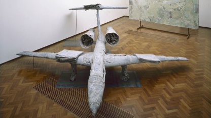 Anselm Kiefer, Voyage au bout de la nuit (1990)_Stedelijk Museum Amsterdam crop.jpg