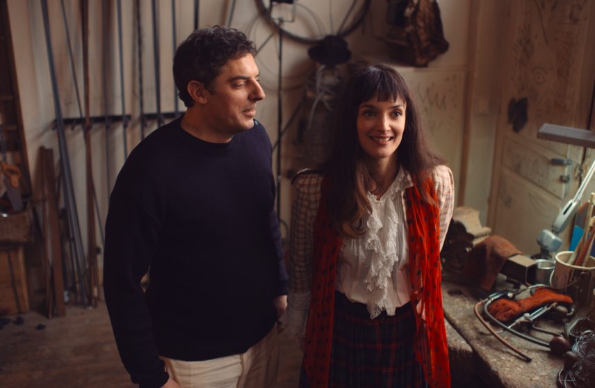Damien Bonnard és Charlotte Lebon. Niki