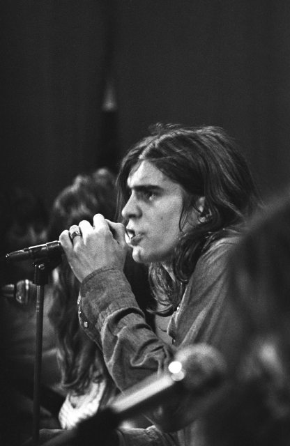 Révész Sándor a Piramis együttes énekese. Fotó: Erky-Nagy Tibor / Fortepan