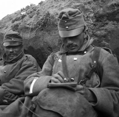 Katonák az I. világháborúban. Fotó: Lőw Miklós / Fortepan