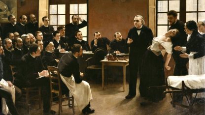 Lecke a párizsi Salpétrière kórházban. Fotó AFP.jpg