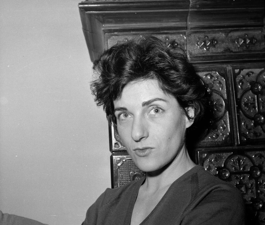 Janikovszky Éva 1962-ben. Fotó: Hunyady József / Fortepan