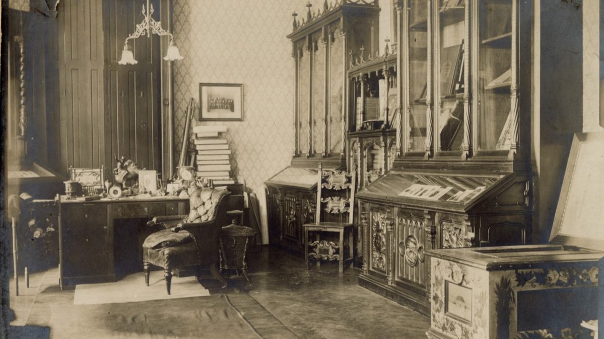 Jókai Mór dolgozószobája halála idején.jpg