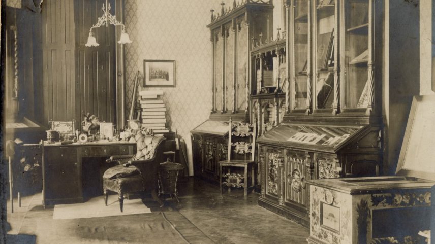 Jókai Mór dolgozószobája halála idején.jpg