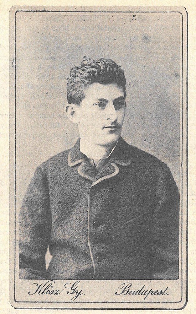 Kner Izidor arcképe 1885 körül. Klösz György Hatvani utcai műterméből. Haiman György hagyatékából..jpg