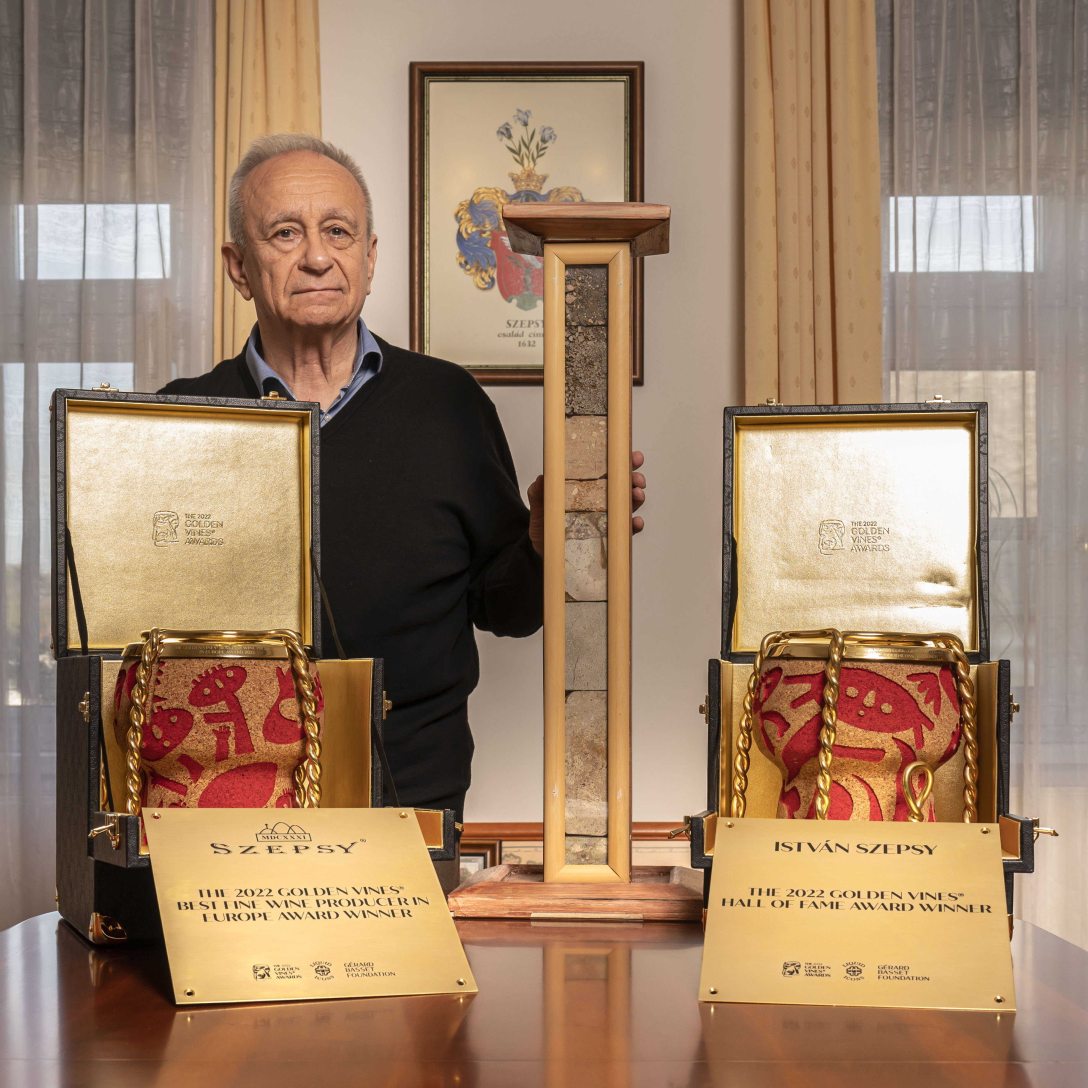 Id. Szepsy István borász mádi otthonában 2022. október 18-án. Fotó: Szigetváry Zsolt / MTI