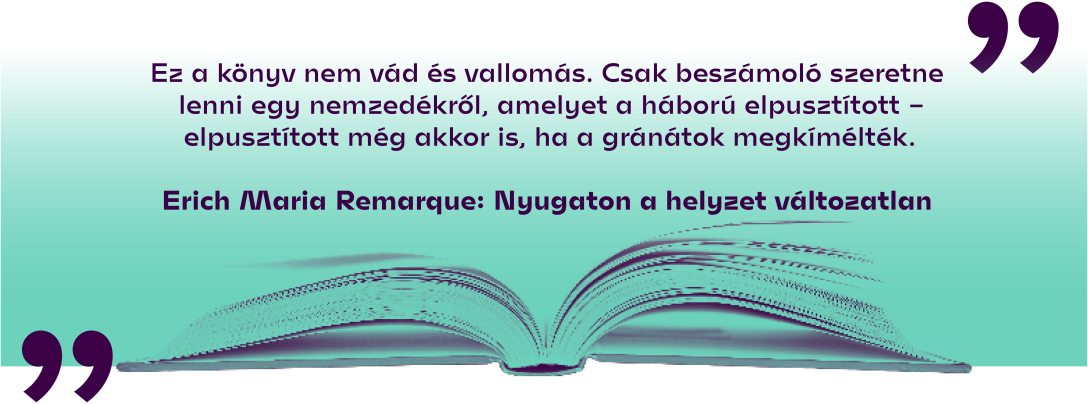Erich Maria Remarque: Nyugaton a helyzet változatlan