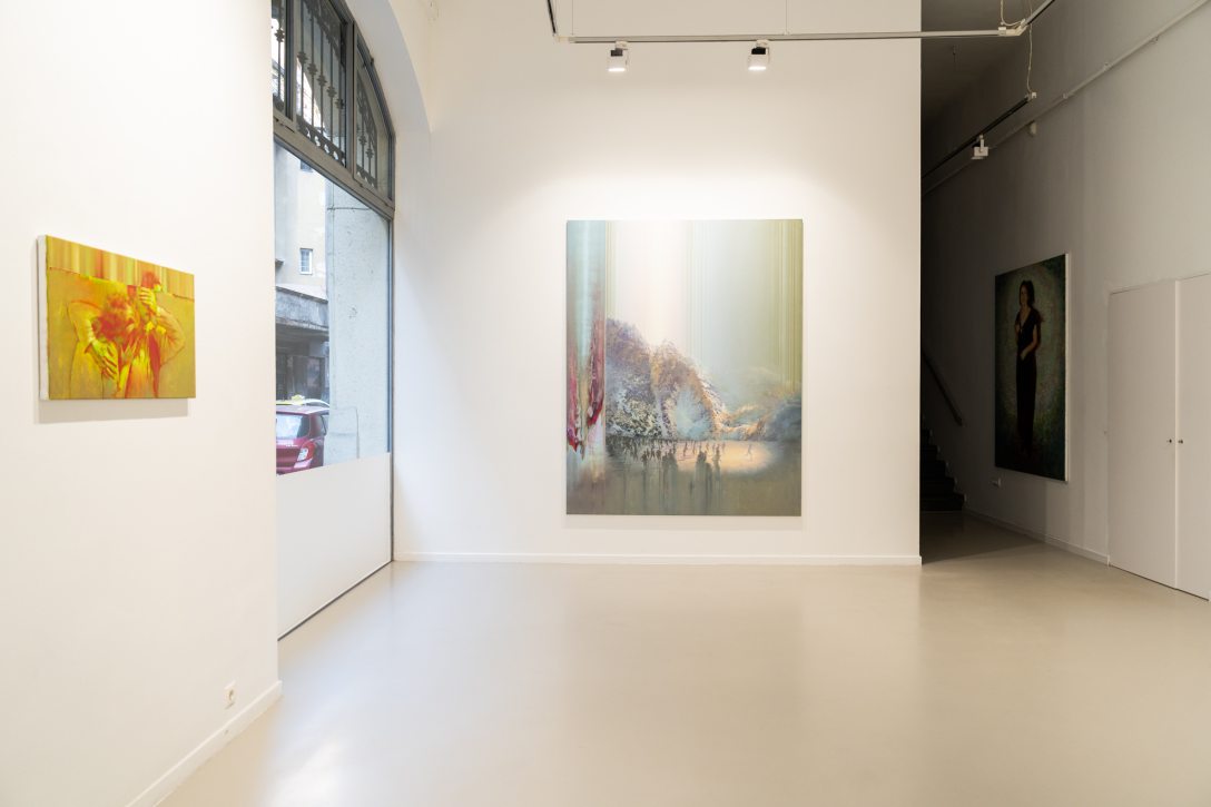 Szűcs Attila, Escape, 2025, olaj, vászon, 240 x 190 cm