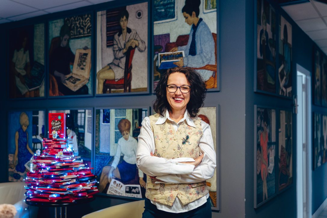 Lovász Andrea. Fotó: Sorok Péter / Kultúra.hu