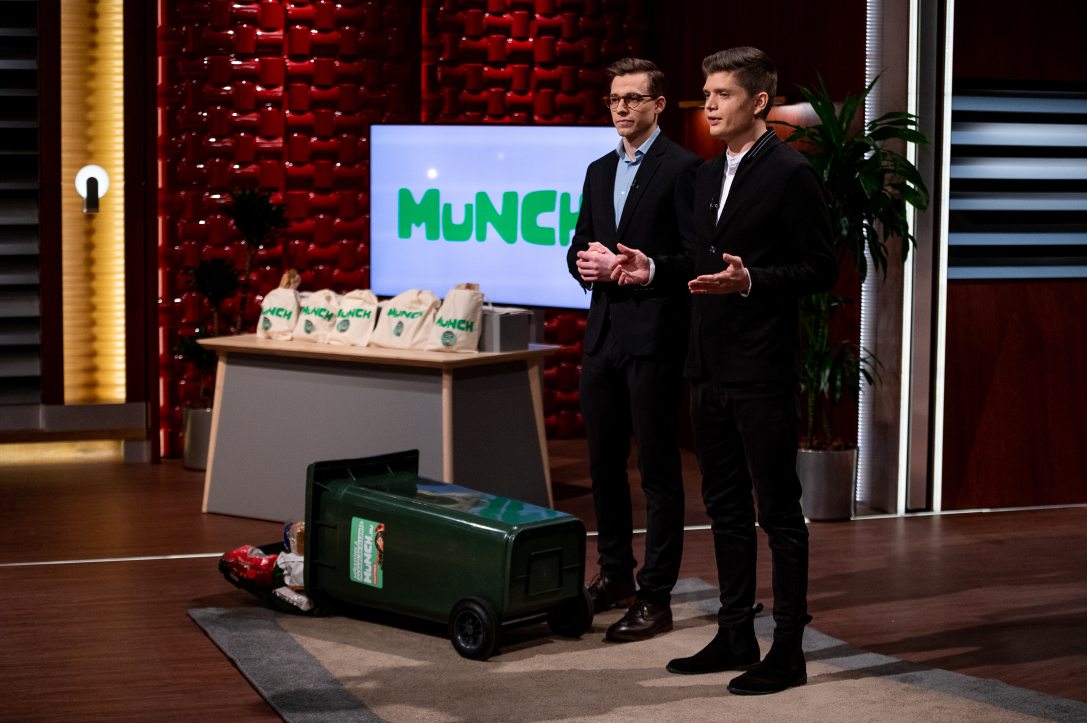 Wettstein Albert és Perepelica Kirill a Cápák között című üzleti showműsorban - Fotó: RTL Sajtóklub/Bielik István