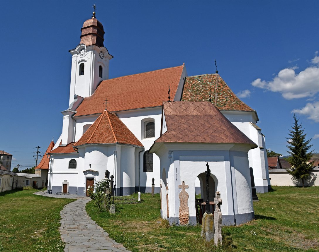 A gyergyószentmiklósi örmény katolikus templom. Forrás: Wikipedia