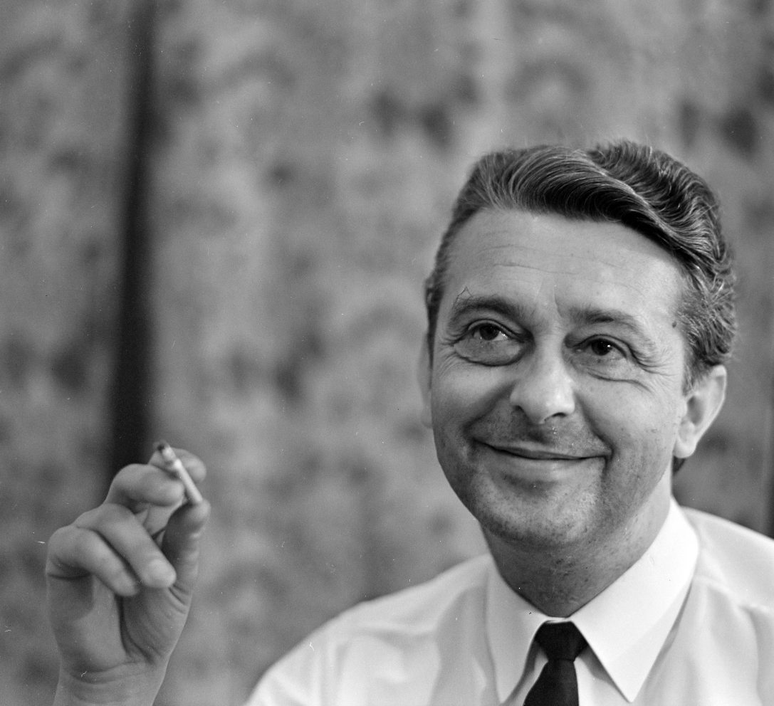 Mensáros László színművész. Fortepan / Szalay Zoltán