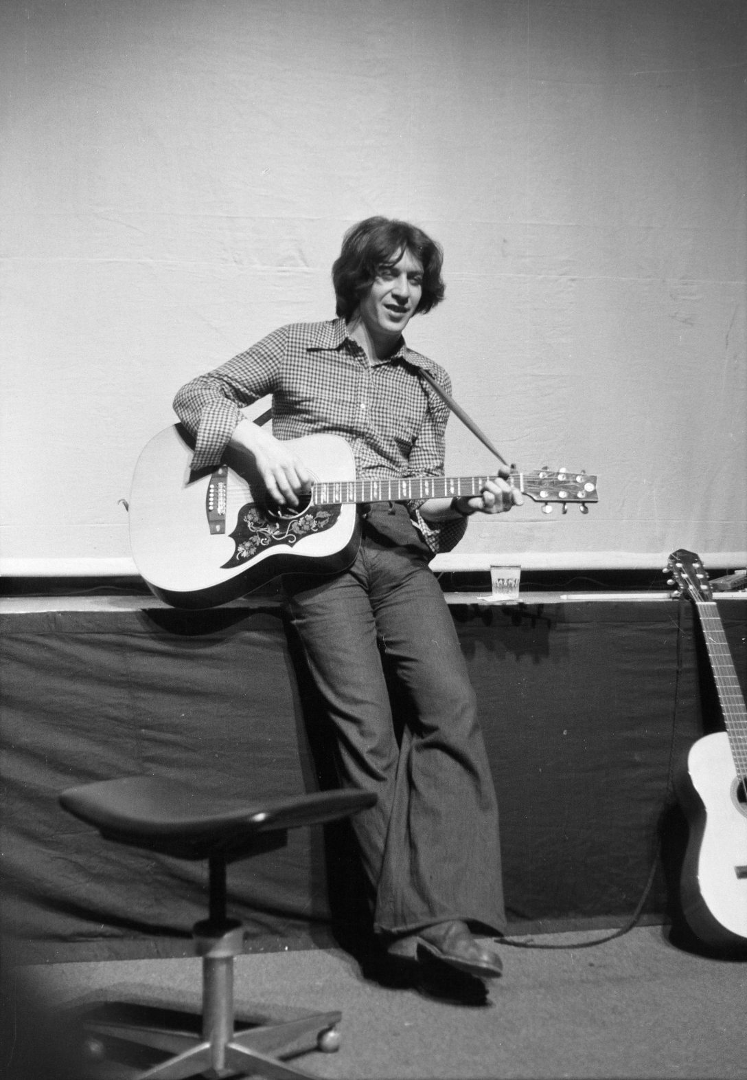 Cseh Tamás 1975-ben. Fotó: Vadász Ágnes / Fortepan