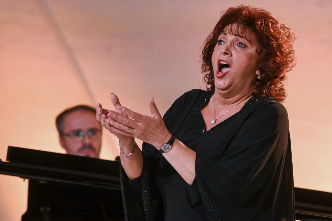 Sümegi Eszter előadása a magyar opera napja alkalmából a Magyar Állami Operaházban  Fotó: MTI/Purger Tamás