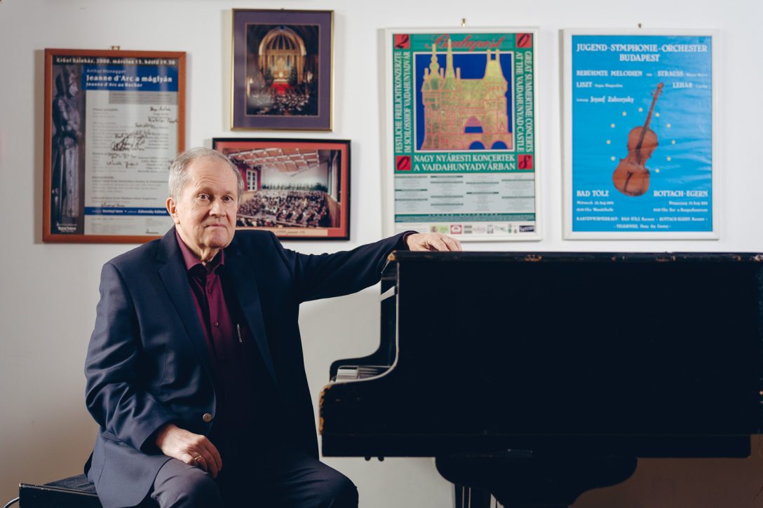 Záborszky Kálmán Kossuth-díjas magyar karmester, gordonkaművész, tanár, igazgató, a Magyar Művészeti Akadémia rendes tagja. Fotó: Sorok Péter / Kultúra.hu