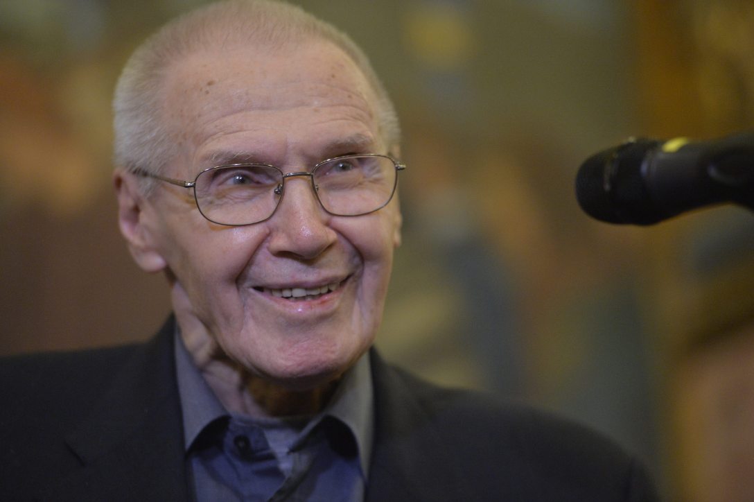 Kurtág György kétszeres Kossuth-díjas zeneszerző, zongoraművész. Fotó: MTI/ Koszticsák Szilárd