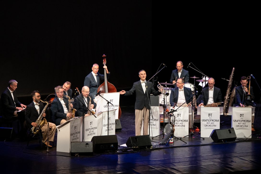 A Hot Jazz Band jubileumi koncertje. Fotó: Fürjes Viktória