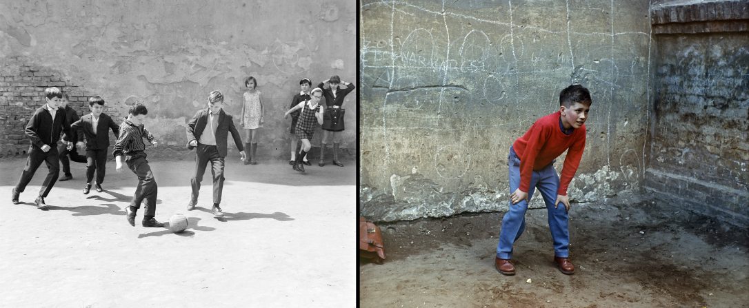 Kaposvár, 1960. Fotó: Fortepan / Bojár Sándor és 1962. Fotó: Fortepan / FŐFOTÓ