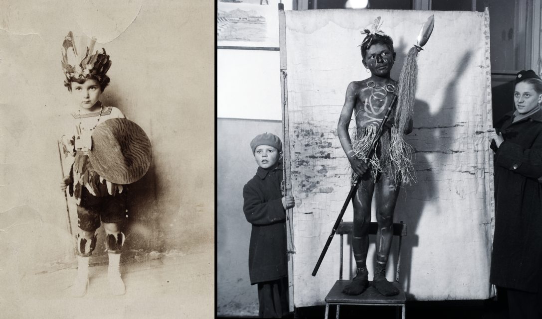 1920. Fotó: Fortepan / Latin és 1940. Fotó: Fortepan / Kurutz Márton