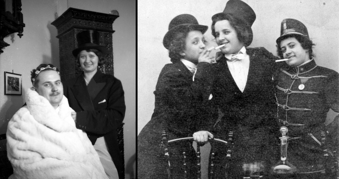 1934. Fotó: Fortepan / Lissák Tivadar és 1916. Fotó: Fortepan