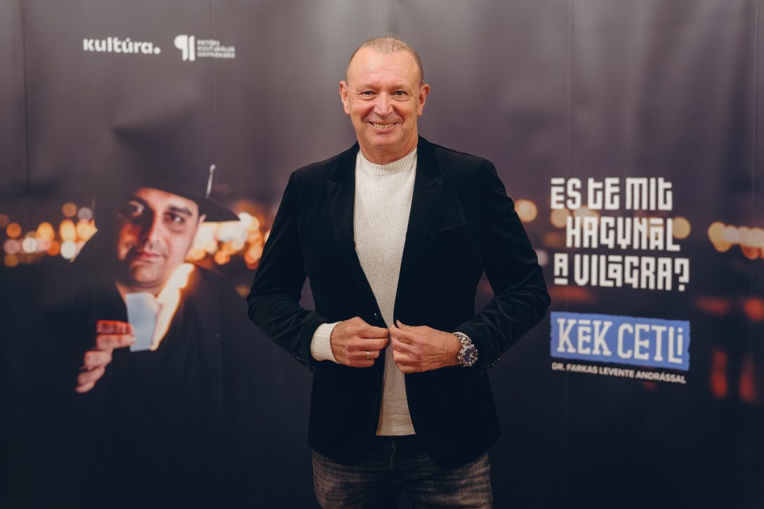 Győrfi Pál, az Országos Mentőszolgálat szóvivője. Fotó: Sorok Péter / Kultúra.hu