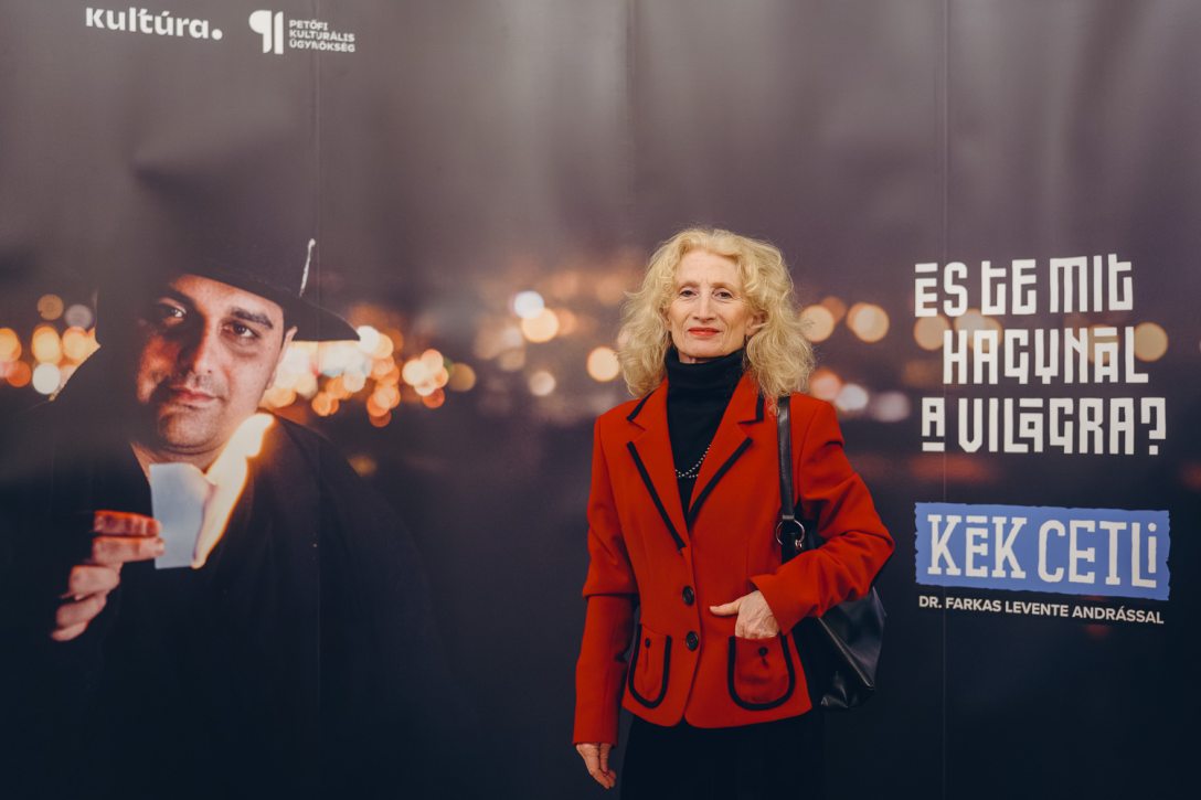 Lőrinc Katalin magyar táncművész és koreográfus. Fotó: Sorok Péter / Kultúra.hu