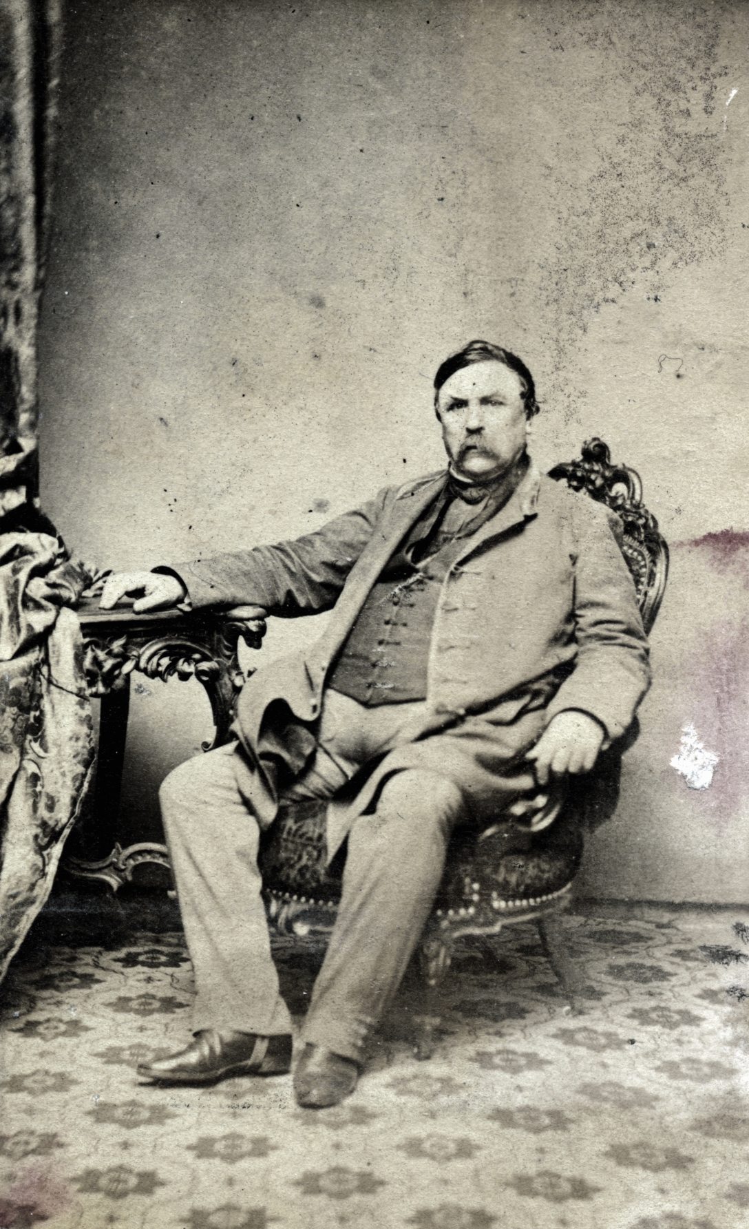 Deák Ferenc. A felvétel 1861-ben készült.. Fotó: Fortepan / Gali